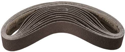 PFERD Compactkorn Schleifband-Set BA 40x760 mm, Körnung 600, 10 Stück, braun - Bild 1