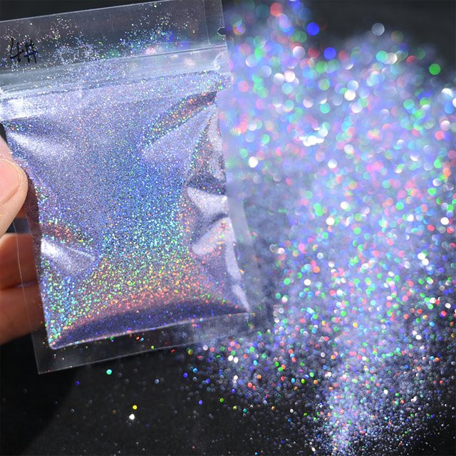 MAFANAILS Nail Glitter Rainbow, Schimmernd, Unisex - Bild 1