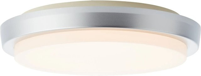 Brilliant Devora LED-Außenwandleuchte Silber rund Durchmesser: 28 cm - Bild 1