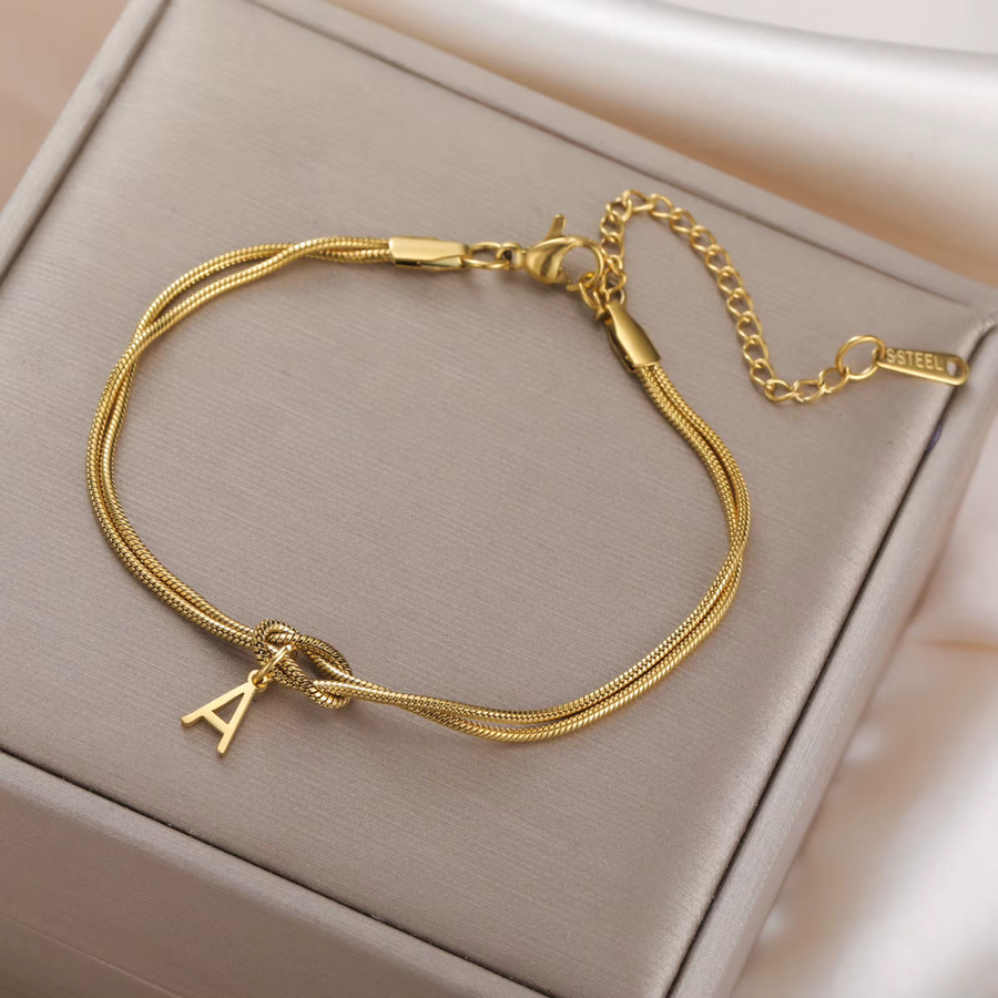 Skyrim Anhänger Armband, Edelstahl, Gold, Unisex - Bild 2