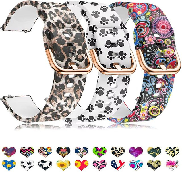 NEY Uhrenarmband Silikon, Unisex, Bunt - Bild 1