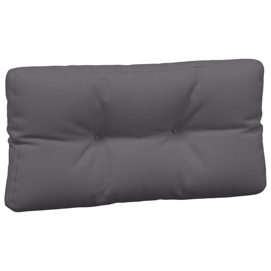 vidaXL Palettenkissen Set aus 5 Teilen in Anthrazit aus wasserabweisendem und UV-beständigem Polyester - Bild 2