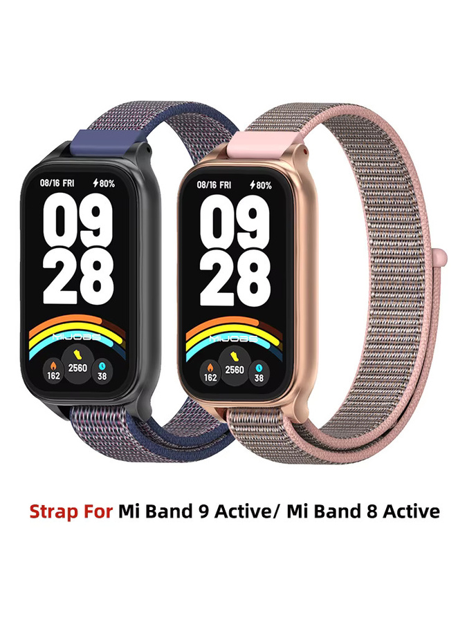 Xiaomi Uhrenarmband, Nylon, Bunt, Unisex, Mi Band 9 Aktive, Redmi Band 3 - Bild 4