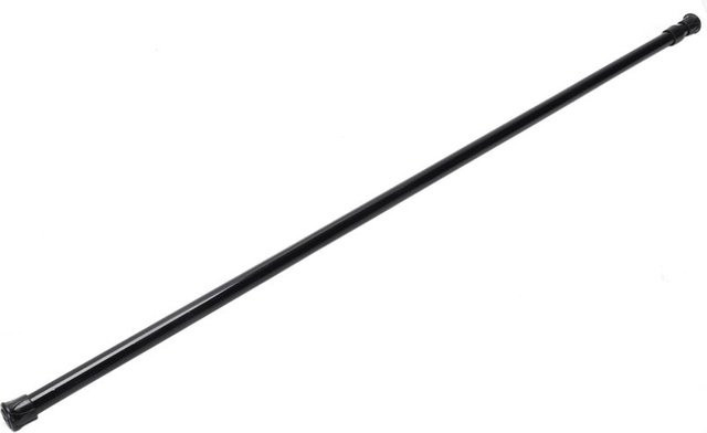 Teleskopische Gardinenstange zum Spannen in Schwarz, erweiterbar von 70 bis 120 cm - Bild 1