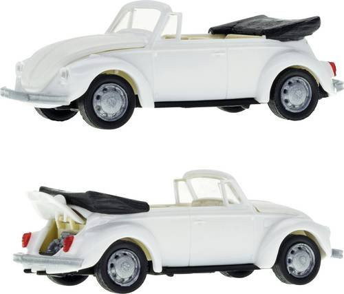 Kibri Volkswagen PKW Modell H0 Weiß - Bild 1