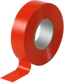 3M TemFlex 1500 Vinyl Elektro-Isolierband in Rot, Breite: 15 mm, Länge: 10 m - Bild 1