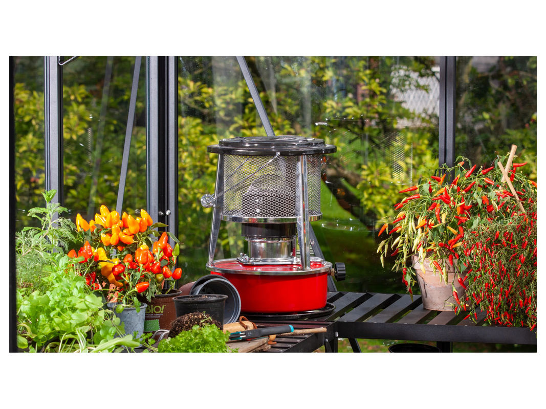 Vitavia Petroleumheizung Big Red für Gewächshäuser, rot, Höhe: 45 cm - Bild 2