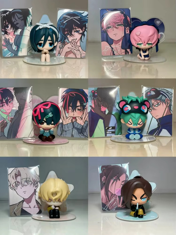 ZHOUCHEN Nullset Alien Bühne Seestern Körper Blind Box Mini Puppe, Plüsch Anhänger - Bild 3