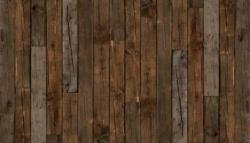 NLXL Wandtapete Scrapwood Design in Braun, Vliesmural 10 m2 - Bild 1