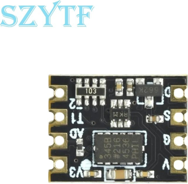 SZYTF ADXL345 Digitales 3-Achsen-Neigungsmodul zur Schwerkraftbeschleunigung mit I2C-Kommunikation in Schwarz - Bild 1