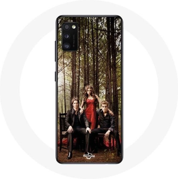 Samsung Galaxy S20 Plus Schutzhülle Vampire Diaries Literary Series in Schwarz und Multicolour - Bild 1