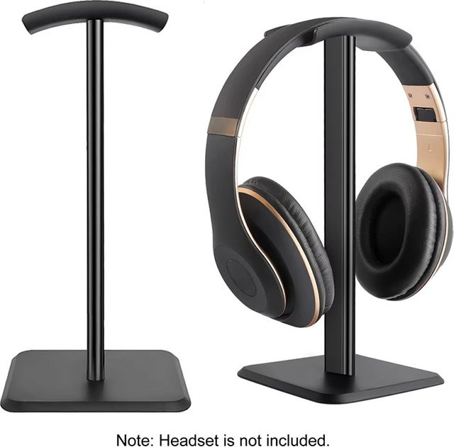 Mrgabwte Kunststoff-Kopfhörerständer für Gaming-Headsets und Ohrhörer in Schwarz oder Weiß - Bild 1