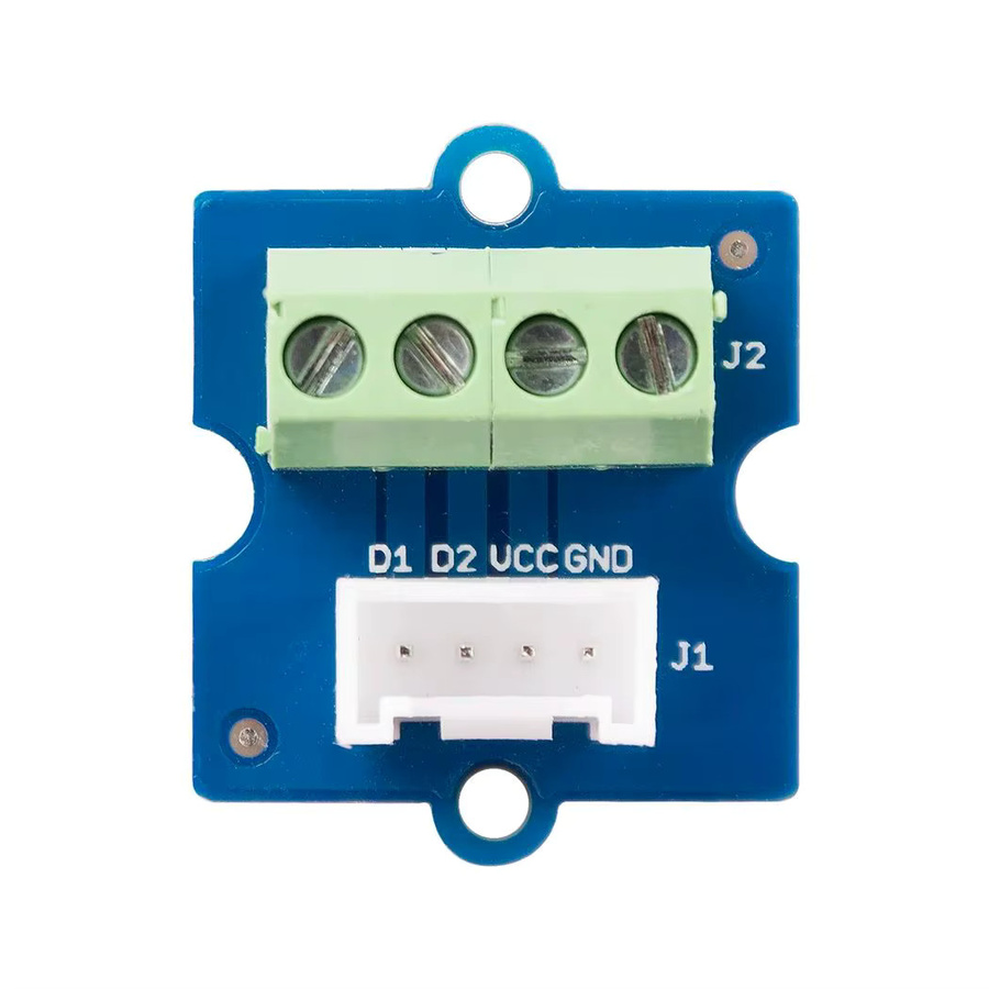 Seeed Studio Grove-Schraubklemme mit vier 3,5-mm-Pins, blau, belastbar bis 6 A, für Kabel 30 bis 20 AWG - Bild 1