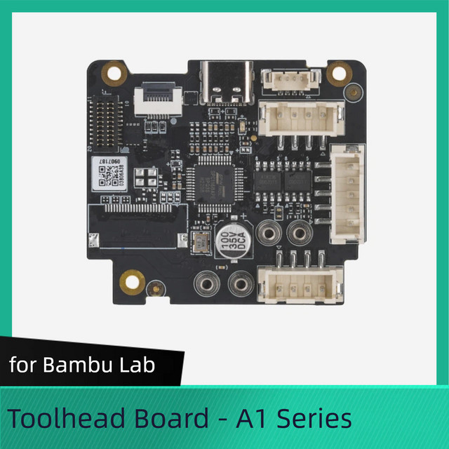 Bambu Lab Extrusions-Motherboard für A1 und A1 Mini Hauptplatine des Werkzeugkopfes in Schwarz - Bild 1
