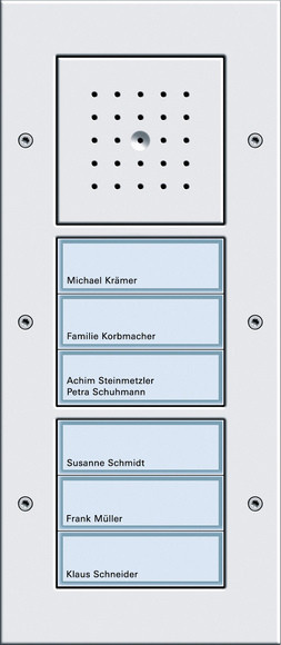 Gira Audio-Intercom-System Türstation AP in Weiß - Bild 1