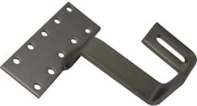 Schletter Solar Dachhaken Eco S 135mm für Frankfurter Pfanne aus Edelstahl in Grau - Bild 1