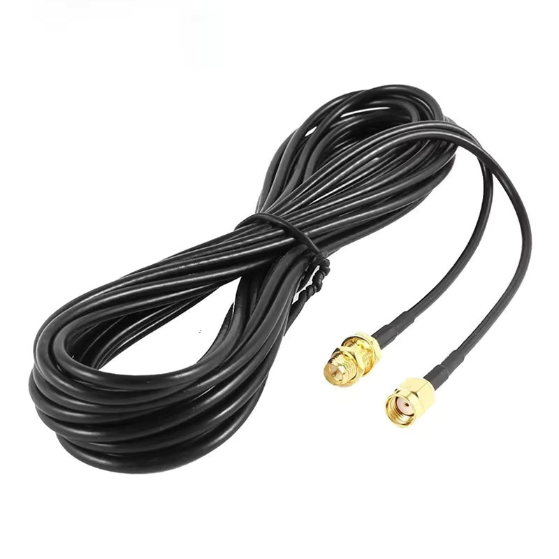RGeek RP-SMA Stecker zu Buchse Verlängerungskabel aus Kupfer für Koaxial-Antennen und WLAN-Netzwerkkarten RG174 - Bild 4