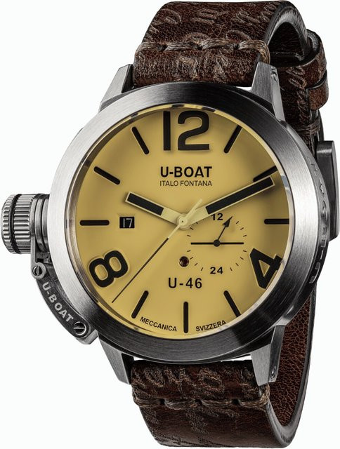 U-Boat Armbanduhr Classico U-46, Automatik, Edelstahl, 46 mm, Herren - Bild 1