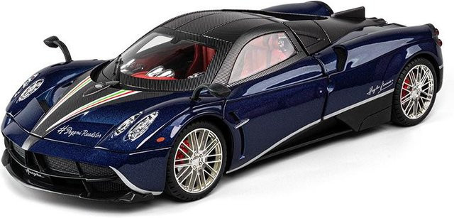 Linyi toy car Pagani Huayra Bc Dinastia Supercar, Modellauto, 1:18, Metall, Blau, ab 14 Jahre - Bild 1