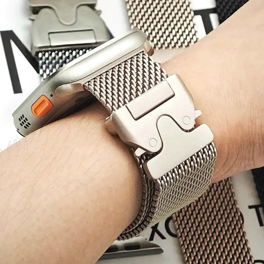 FancyWrist Uhrenarmband, Titan, Silber, Unisex - Bild 1