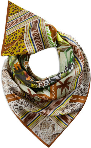 Codello Jungle Triangle, 100% Seide, Unisex - Bild 1