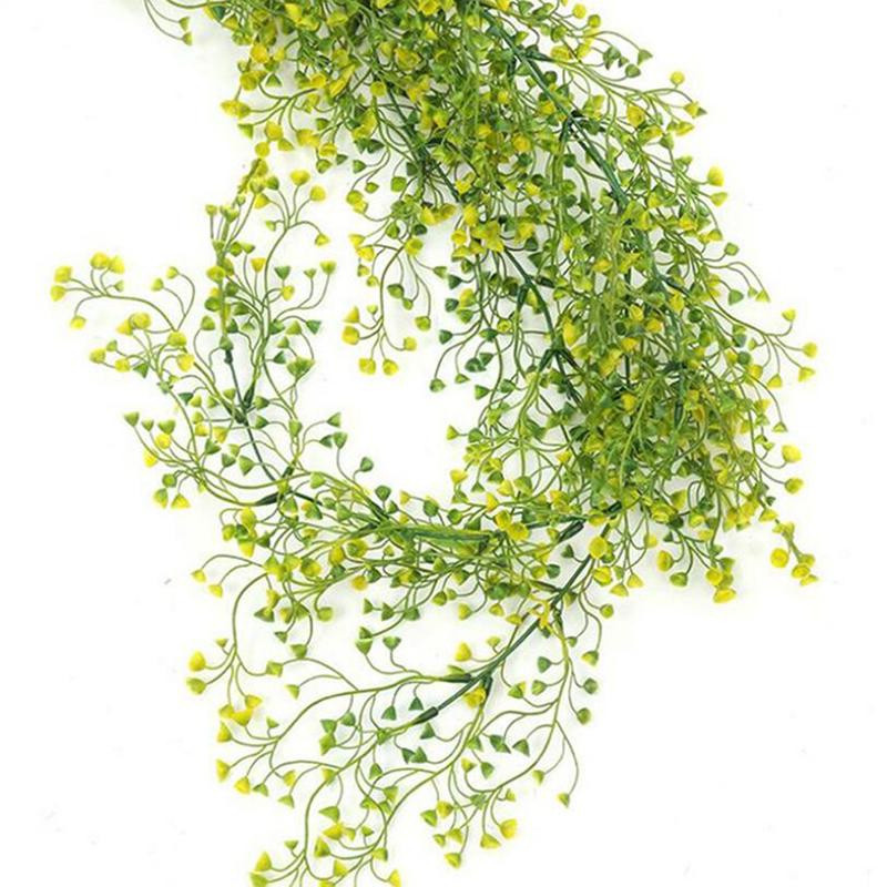 Invech Kunst-Blumen Wandbehang in Weiß aus Kunststoff - Bild 1