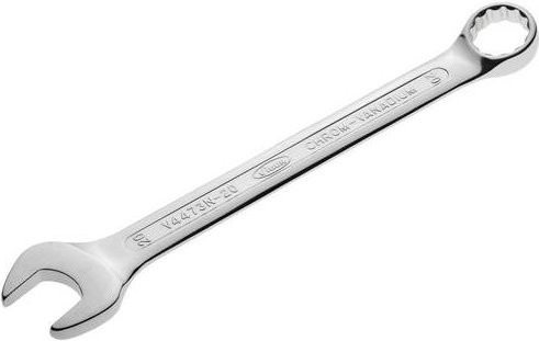 Vigour Ring-Maulschlüssel V4473N-20 in Silber mit 20 mm Schlüsselweite - Bild 1