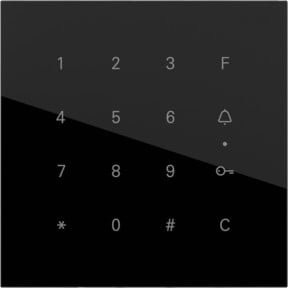 Gira Codetastaturmodul Keyless In Schwarz aus Glas 5550000 - Bild 1