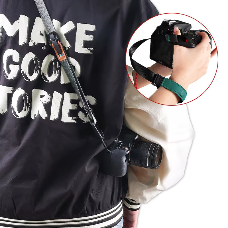 Universeller Schnellverschluss Kamera Gurt als Armband für Canon, Sony, Nikon und Fuji - Bild 2