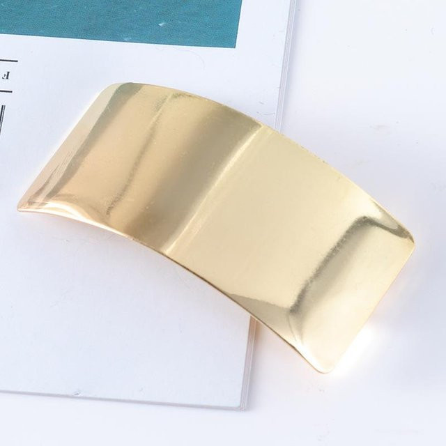 Haarspangen Kralle, Geometrisch, Gold Silber, Damen - Bild 1