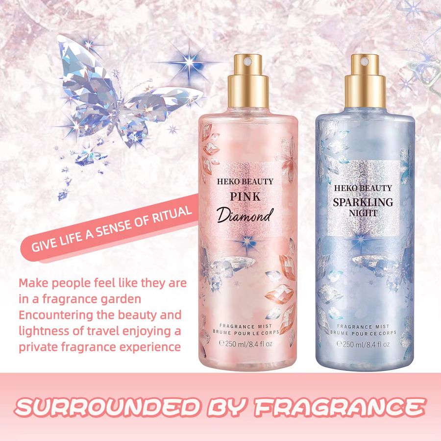 HEKO BEAUTY Damen-Duftspray mit 4 verschiedenen Düften, 250 ml - Bild 2