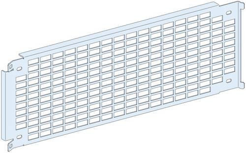 Schneider Electric PrismaSeT-P Montageplatte LVS03571, gelocht mit seitlichen Montageschienen, Weiß, Breite: 65 cm, Höhe: 4 Module - Bild 1