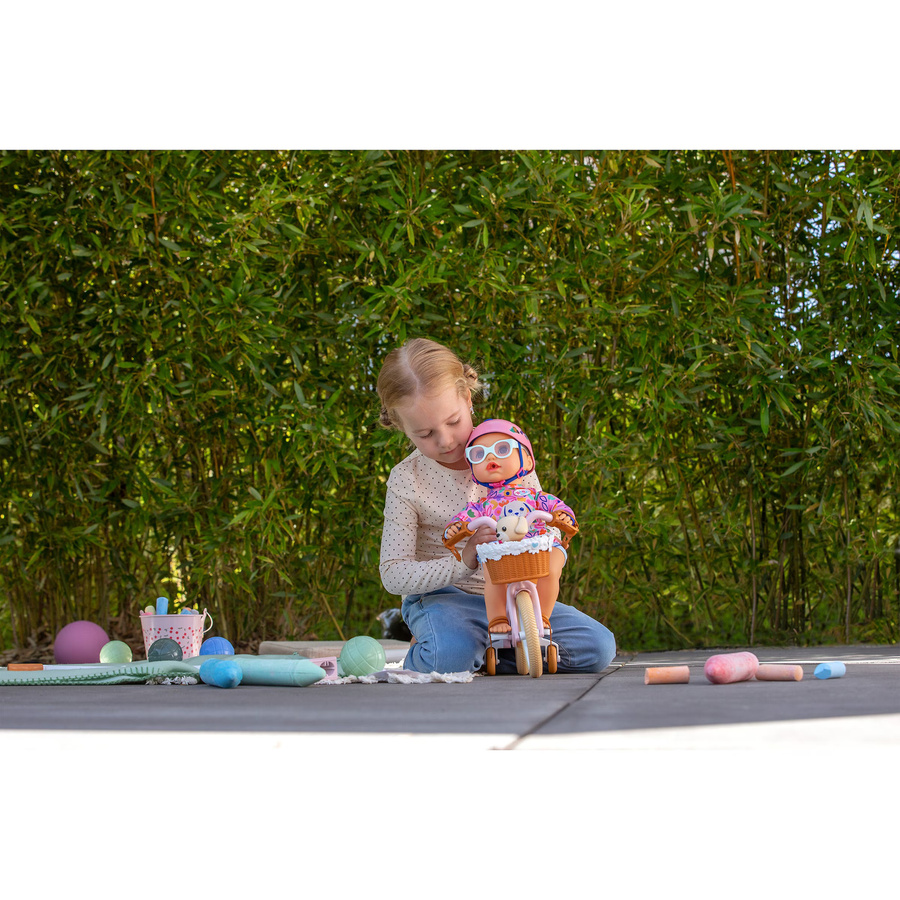 Zapf Creation Baby Born Puppen Fahrrad mit Welpen Lucky, ab 3 Jahre - Bild 2