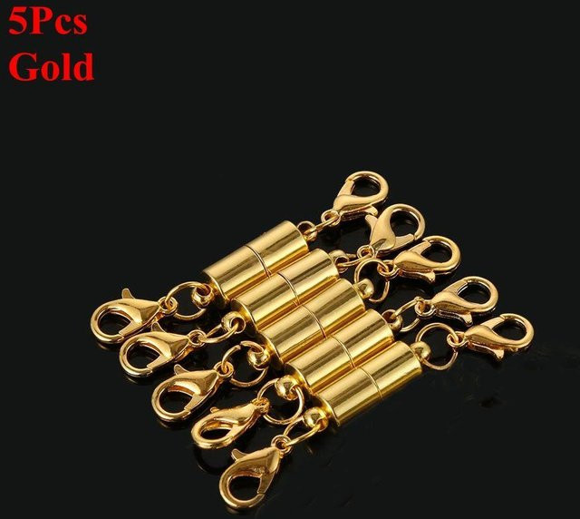 DGShihongxu Magnetverschlüsse, gold, Unisex - Bild 1