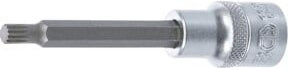 BGS Bit-Einsatz 4432 XZN M7 in Silber, Länge: 100 mm, Antrieb Innenvierkant: 12,5 mm (1/2") - Bild 1
