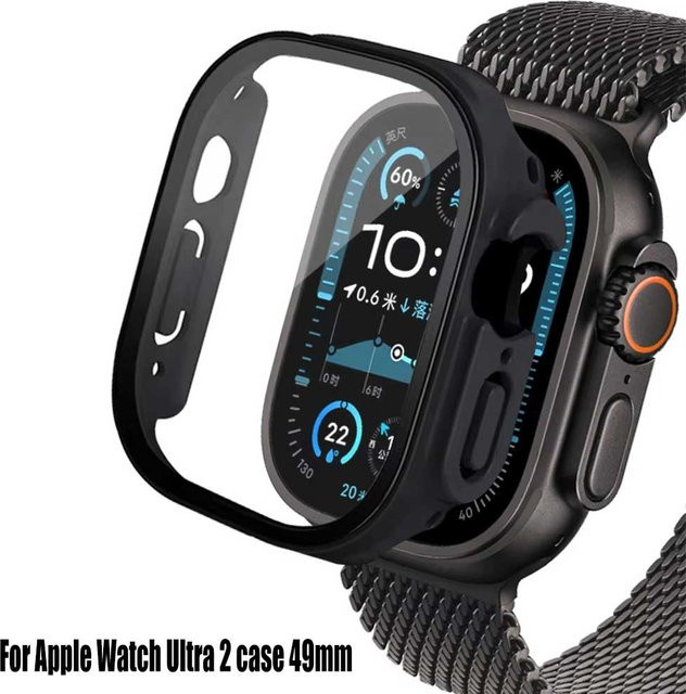 Smartwatch-Zubehör Gehäuse für Apple Watch Ultra 2, 49 mm, Schwarz - Bild 1