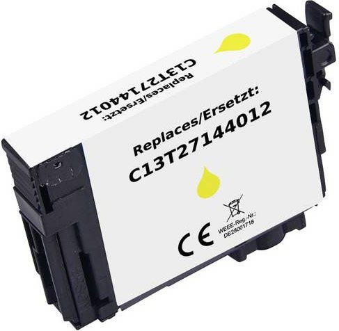 Renkforce Druckerpatrone Gelb kompatibel mit Epson T2714 27XL C13T27144012 - Bild 1