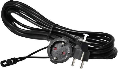 Easyout Strom Verlängerungskabel 16A Schwarz 5,00 m H05VV-F 3G 1,5mm² - Bild 1