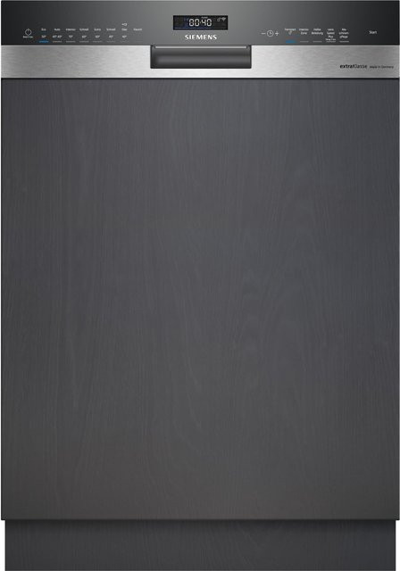 Siemens Einbau-Geschirrspüler SN55ES00BD integriert Anthrazit 60 cm - Bild 1