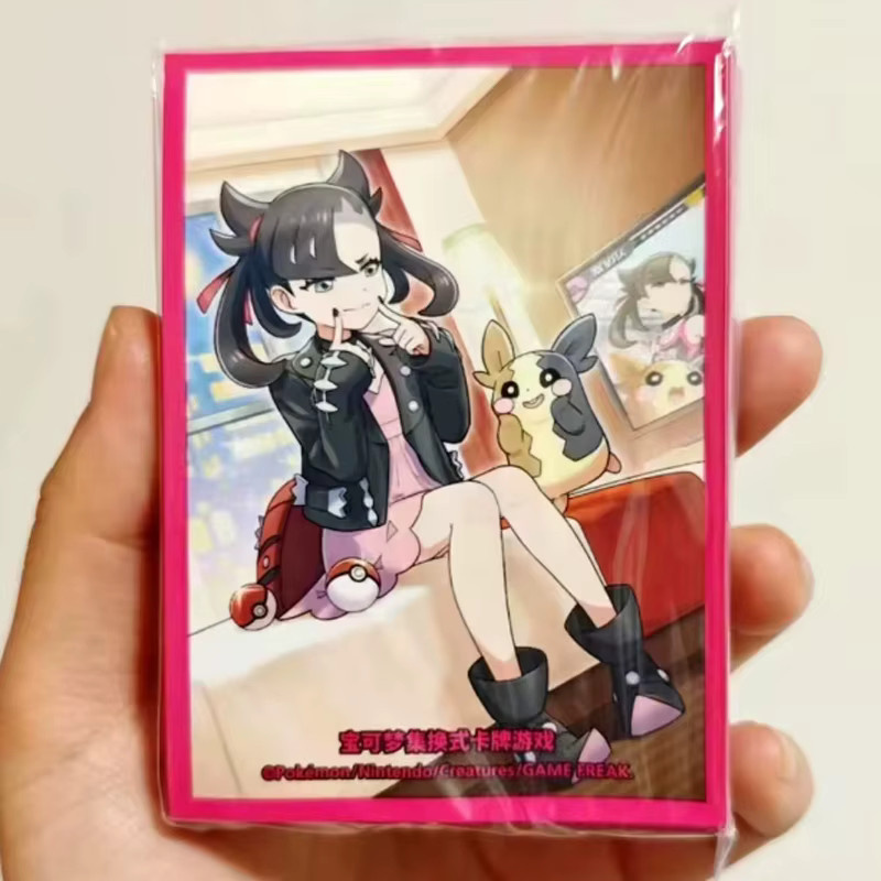 Bandai Pokémon TCG-Kartenhüllen, Nessa Marnie Design, 64-teiliges Set - Bild 2