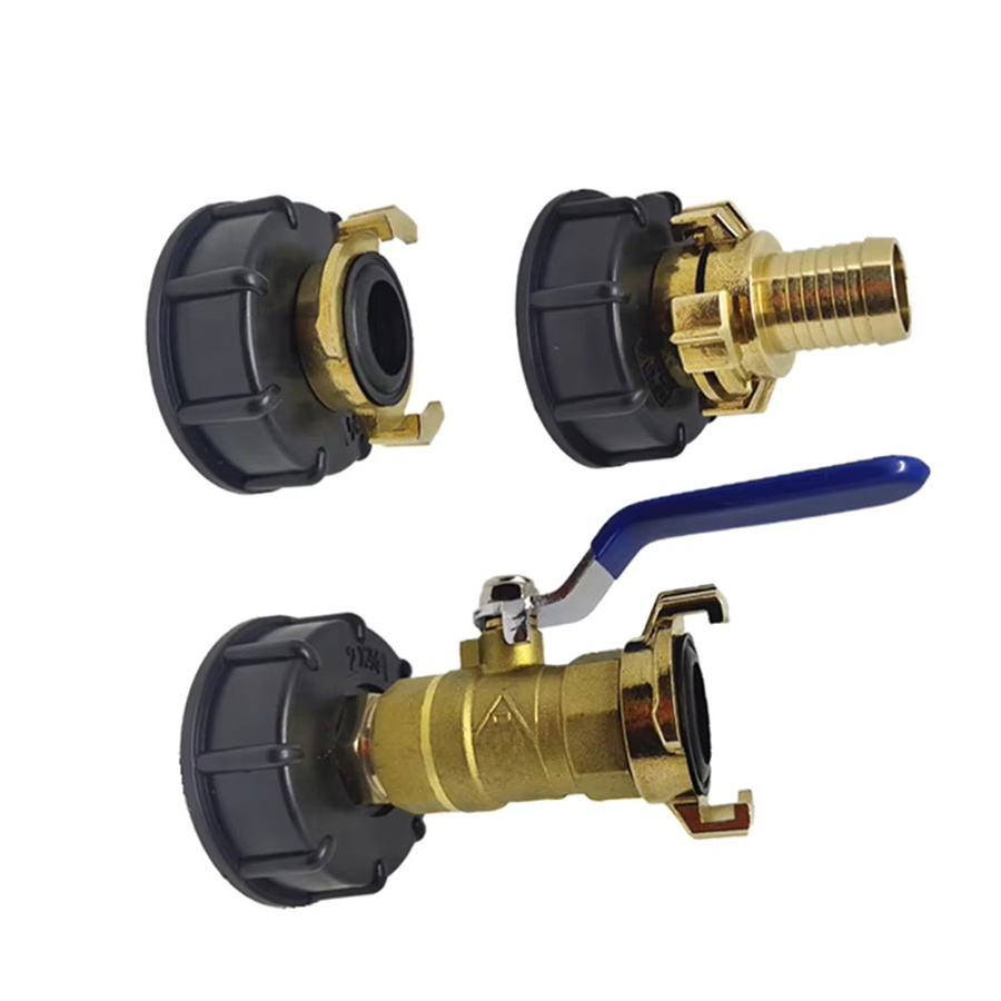Geka IBC T-Barrel Stecker S60 x 6 mit Hose Tail für Garten und Wasseranschluss - Bild 7