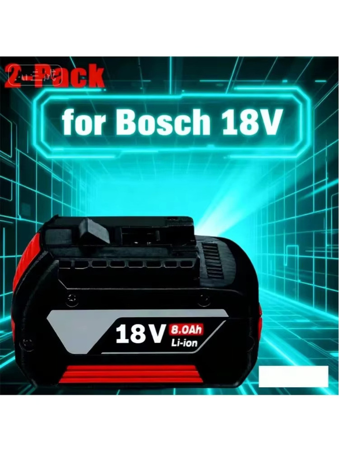Bosch Professional 18V Akku GBA 18V 8Ah in Schwarz mit Ladestandsanzeige - Bild 7