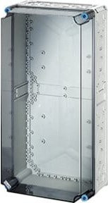 Hensel Verteilergehäuse Mi 0410 Wandmontage Transparent Kunststoff B/H/T: 27,5 x 57,5 x 19,1 cm - Bild 1