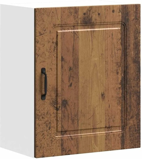 vidaXL Küchen-Hängeschrank Kalmar in Altholz-Optik, Braun, B: 60,0 cm, H: 50,0 cm, T: 31,0 cm - Bild 1