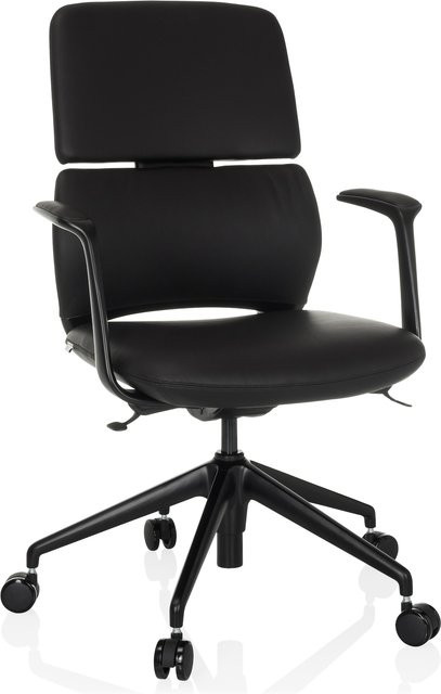 hjh OFFICE Profi Bürostuhl ATMOS DESIGNER aus Kunstleder mit Armlehnen - Bild 1