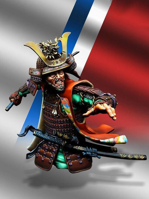 KIMERA Ancient Warrior Fantasy, Miniaturmodellbausatz, 1/9, 200mm, unbemalt - Bild 1