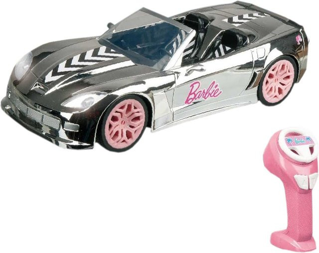 Happy People Barbie Dream Car Ferngesteuertes Auto silber mit Licht - Bild 1