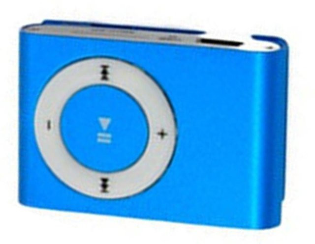 Honor Electronics Tragbarer Mini-USB-MP3-Player in Blau, wasserdicht und kompakt für Sport mit Metallgehäuse - Bild 1