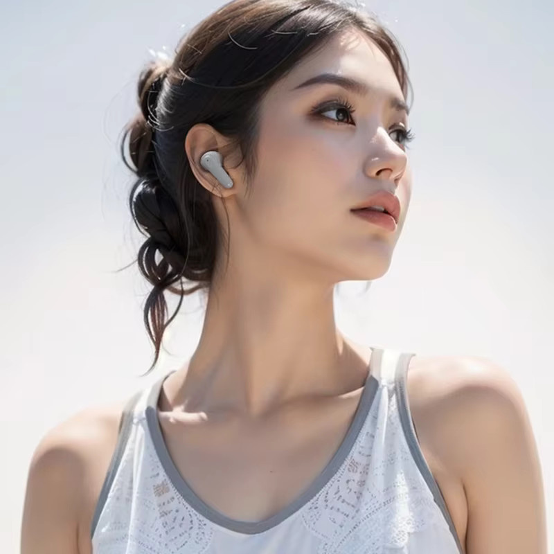 Lenovo A98 Wireless Earbuds Bluetooth 5.4 In-Ear Kopfhörer mit Noise Cancelling und Mikrofon, wasserfest, in Schwarz oder Weiß - Bild 5