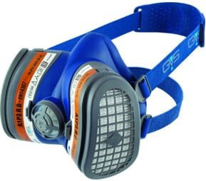 GVS Mehrweg-Halbmaske Elipse A1-P3 RD in Blau, Größe M/L - Bild 1